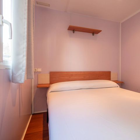 Bungalow 4 Personen - Mobilheim | Classic | 2 Zi. | 4 Pers. | Einfache Terrasse