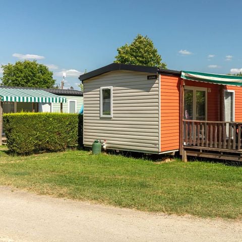 BUNGALOW 4 personnes - Mobil-home | Comfort | 2 Ch. | 4 Pers. | Terrasse surélevée | TV