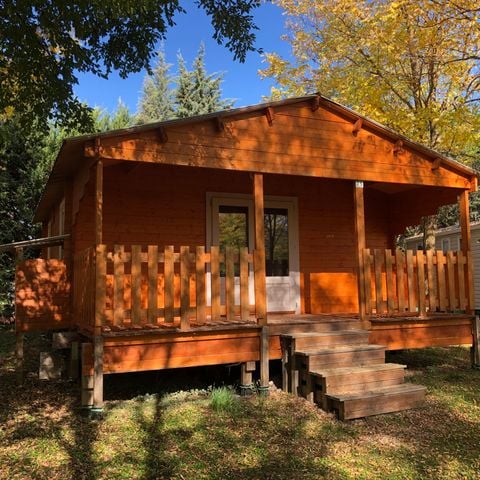 Chalet 6 personen - 26 CONFORT Chalet op palen, 35m², met terras