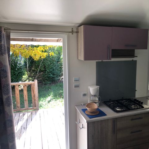 Stacaravan 4 personen - 35 Privilège Super Mercure 27m² - 2 kamers