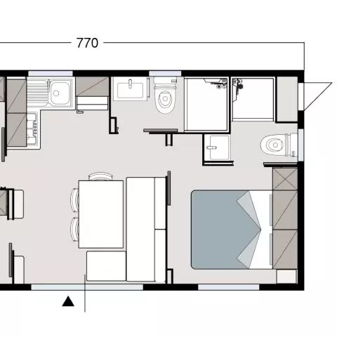 Mobile home 7 persons - Tahiti 4 Rooms 6/7 People Air-conditioned