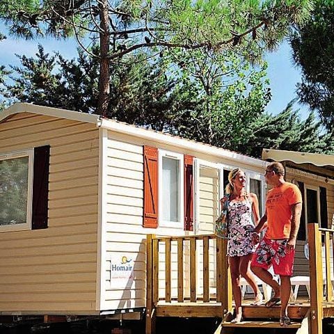 Stacaravan 6 personen - Mobile-home | Comfort | 3 Slaapkamers | 6 Pers. | Verhoogd terras | Airconditioning