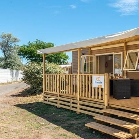 Casa mobile 6 persone - Premium | 3 Camere da letto | 6 Persone | Terrazza Lounge | Aria condizionata | TV