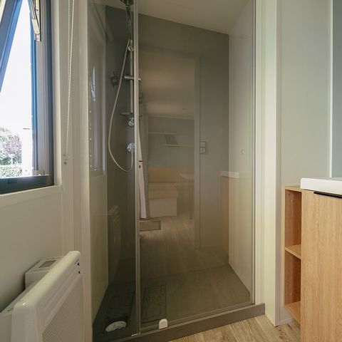 Mobile home 6 persons - Mobil-home | Premium | 3 Bedrooms | 6 Pers. | Terrace Lounge | Air-con.
