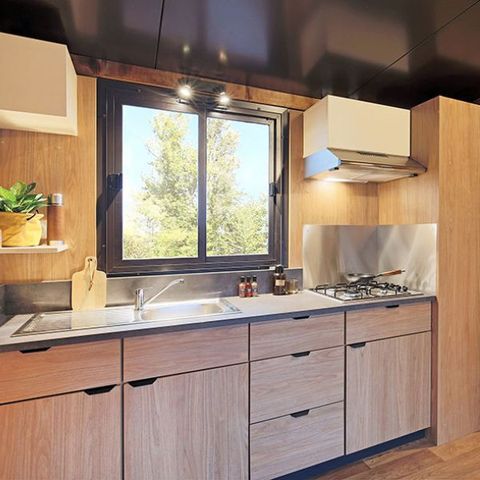 Tente en toile et en bois 4 personnes - Siroco Beach House