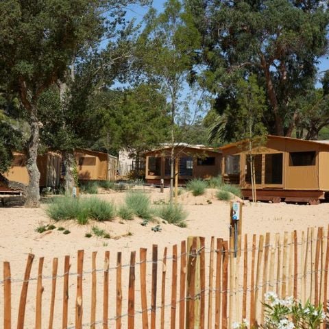 Canvas and wooden tent 4 persons - Beach house Siroco