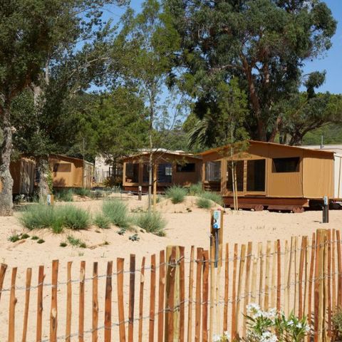 TENDA IN TELA E LEGNO 4 persone - Casa sulla spiaggia Siroco