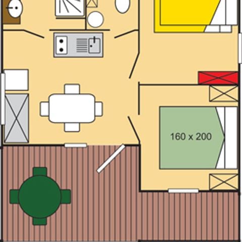 CHALET 4 persone - COMFORT