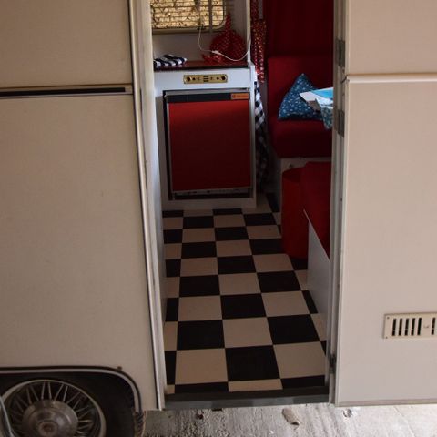 CARAVANE 3 personnes - RETRO