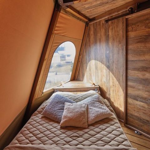 AUßERGEWÖHNLICHE UNTERKUNFT 4 Personen - Tipi NOMADE - 2 Zimmer mit Sanitäranlagen