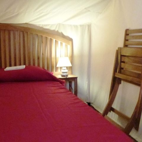 Tente en toile et en bois 2 personnes - SAFARI (1R 2P)