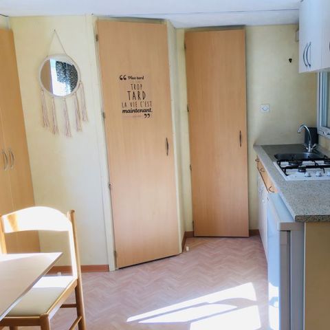 Mobilhome 3 personnes - Mobil home au calme