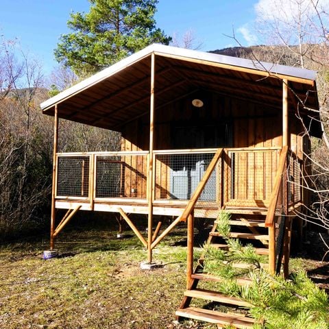 CHALET 3 personas - Cabaña sobre pilotes