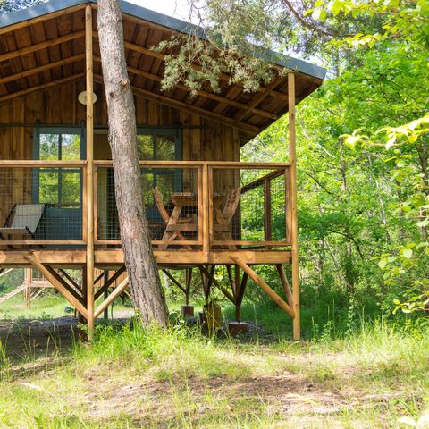 CHALET 4 personas - Cabane sur pilotis 2/4 personas