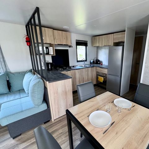 Stacaravan 6 personen - De Brubelles