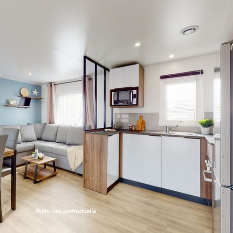 Stacaravan 8 personen - Welzijn 3bed 8p Handtekening airconditioning