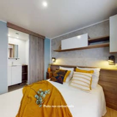 Stacaravan 8 personen - Sérénité 3ch 8p Signature airconditioning