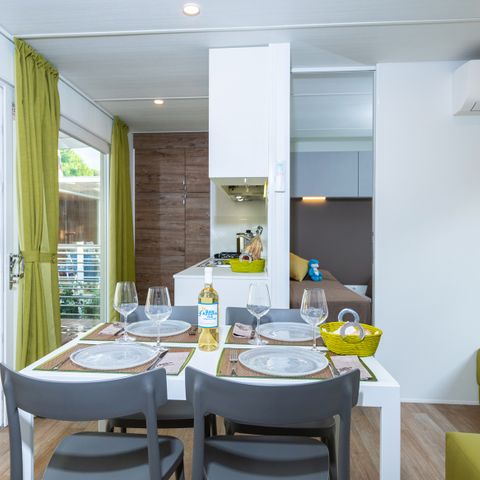 Bungalow 2 personen - Bungalow Fashion - 2 Personen inklusive Möglichkeit für 2 Personen gegen Aufpreis beim Campingplatz zu buchen (kostenpflichtig)