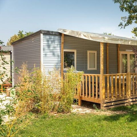 Stacaravan 4 personen - Mobile-home | Comfort | 2 Slaapkamers | 4 Pers. | Terras Lounge | Klimaat.