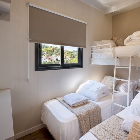 Bungalow 5 personen - Familielodge 2 (2 slaapkamers)