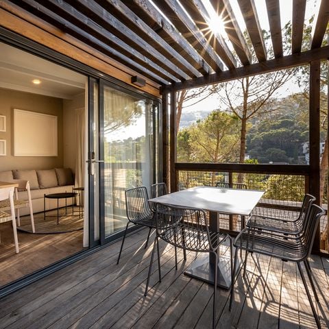 Bungalow 5 personen - Familielodge 2 (2 slaapkamers)