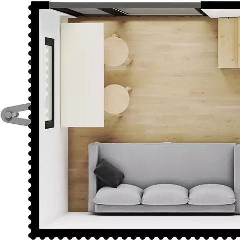 UNIEKE ACCOMMODATIE 2 personen - Duplex Tiny Home 2 personen Airconditioning + TV