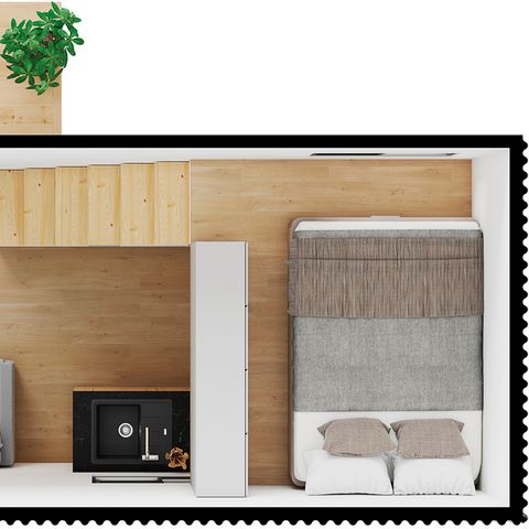 UNUSUAL ACCOMMODATION 3 people - Duplex Tiny Home