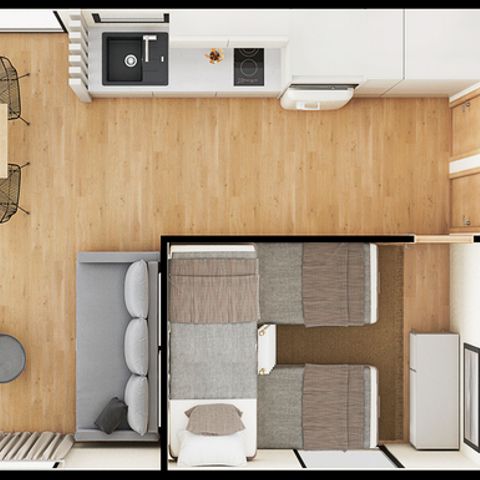 LODGE 5 people - Family Lodge - 2 Bedrooms