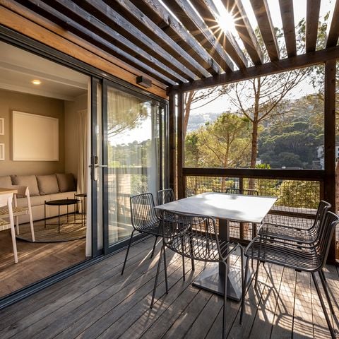 Lodge 5 personen - Familielodge - 2 Slaapkamers