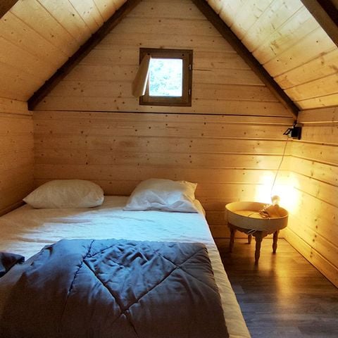 Canvas and wooden tent 2 persons - Tent Glamping Drome