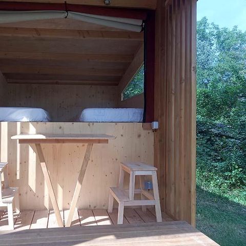 Hébergement 2 personnes - Cabane Cyclo Lodge