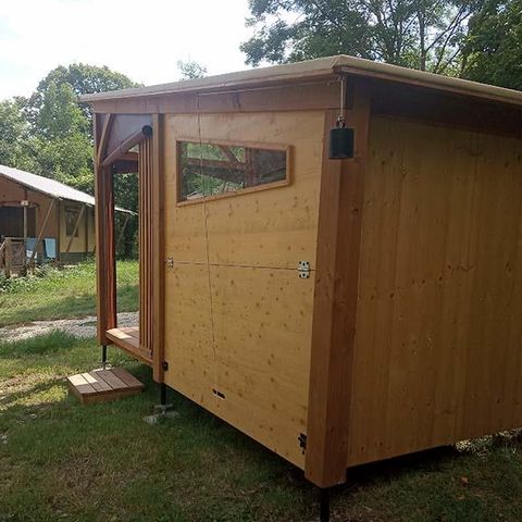 Hébergement 2 personnes - Cabane Cyclo Lodge