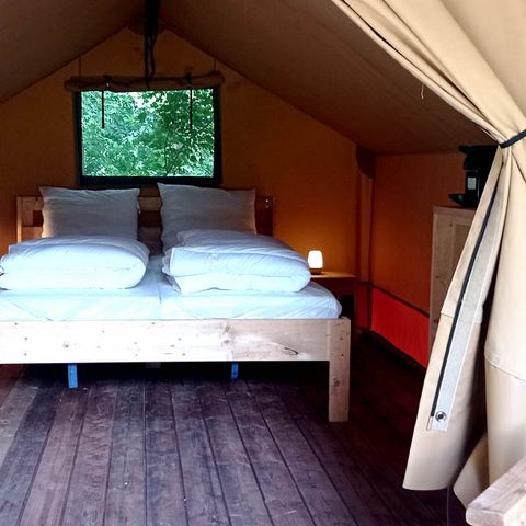 Canvas and wooden tent 2 persons - Lodge Duo