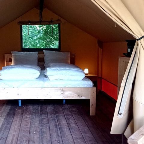 Tente en toile et en bois 2 personnes - Lodge Duo