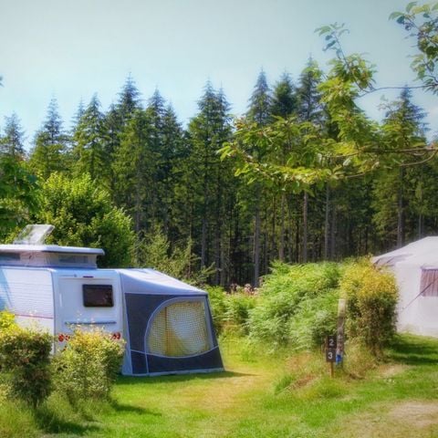 STAANPLAATS - caravan + auto + elektriciteit