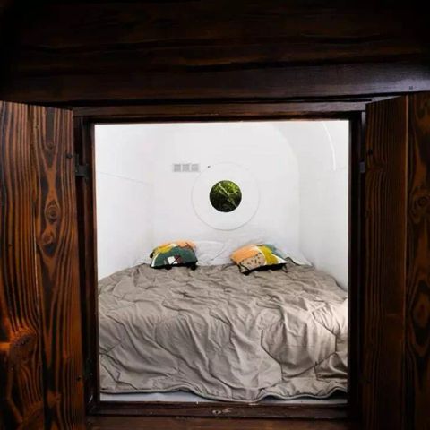 UNUSUAL ACCOMMODATION 2 people - Roulotte Mozart 1 room 2 persons Without sanitary facilities