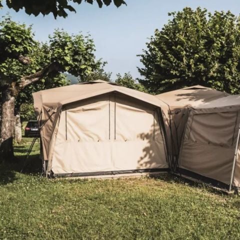 CANVAS AND WOOD TENT 6 people - Savannah Lodge 4 Rooms 6 People Without Bathroom