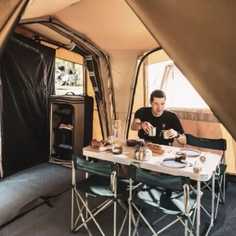 CANVAS AND WOOD TENT 6 people - Savannah Lodge 4 Rooms 6 People Without Bathroom