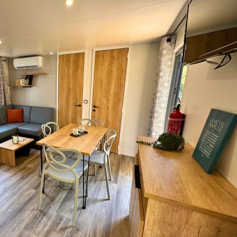 Stacaravan 6 personen - Sunêlia Prestige 2 Slaapkamers - 1 Badkamer - 29m² - - Sunêlia Prestige