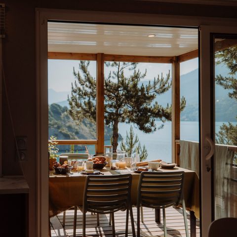 Mobilheim 4 Personen - Prestige Living 2 Schlafzimmer 1 Badezimmer - 28m²