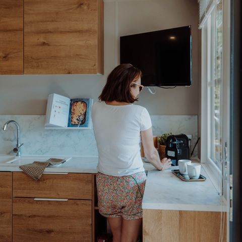 Mobilheim 4 Personen - Prestige Living 2 Schlafzimmer 1 Badezimmer - 28m²