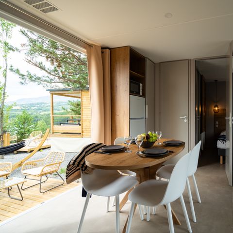 MOBILHOME 4 personas - Sunêlia Luxe 2 habitaciones - 1 baño - 31.6m² - Vista al mar