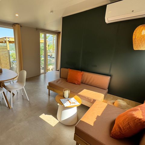 MOBILHOME 4 personas - Sunêlia Luxe 2 habitaciones - 1 baño - 31.6m² - Vista al mar