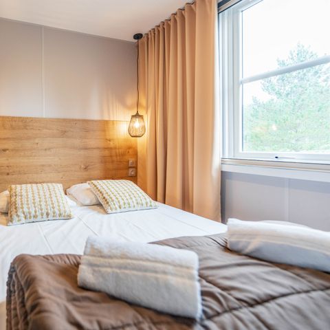 Stacaravan 6 personen - Sunêlia Luxe Traversant 3 Slaapkamers - 1SDB - 33m² - 3 slaapkamers