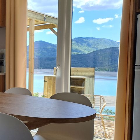 Stacaravan 6 personen - Sunêlia Luxe Traversant 3 Slaapkamers - 1SDB - 33m² - 3 slaapkamers