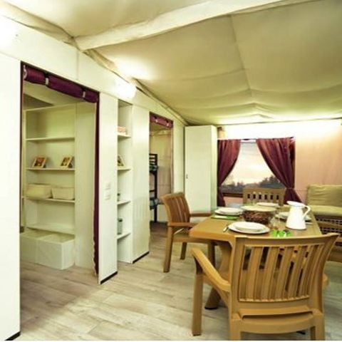 TENTE TOILE ET BOIS 5 personnes - Housing Tent