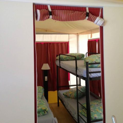 TENTE TOILE ET BOIS 5 personnes - Housing Tent