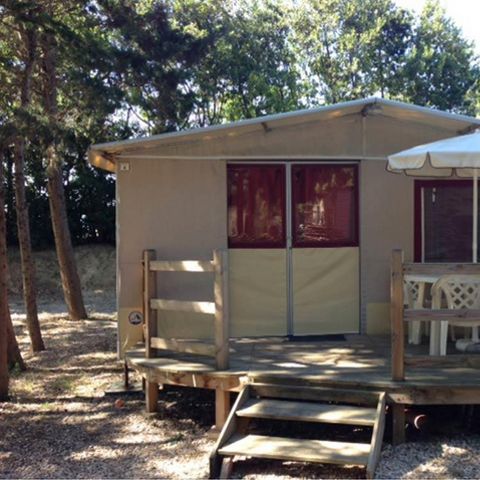TENTE TOILE ET BOIS 5 personnes - Housing Tent