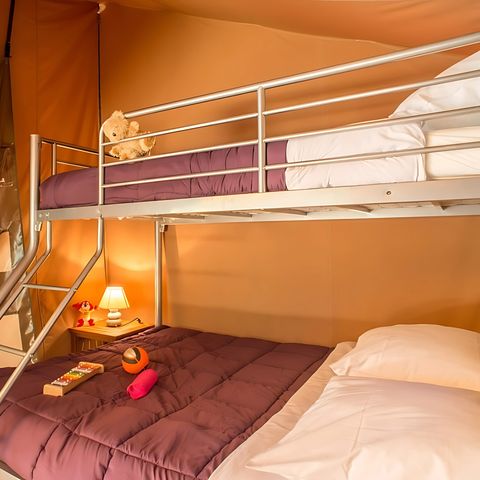 Zelt 5 personen - Eco Lodge 2 Zimmer - ohne Sanitäranlagen