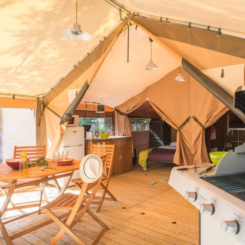 Tenda 5 persone - Eco Lodge 2 camere - senza servizi igienici